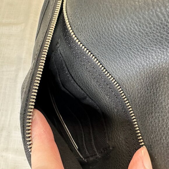 Vintage Nine West Vegan Leather Black Mini Backpack - Picture 15 of 15